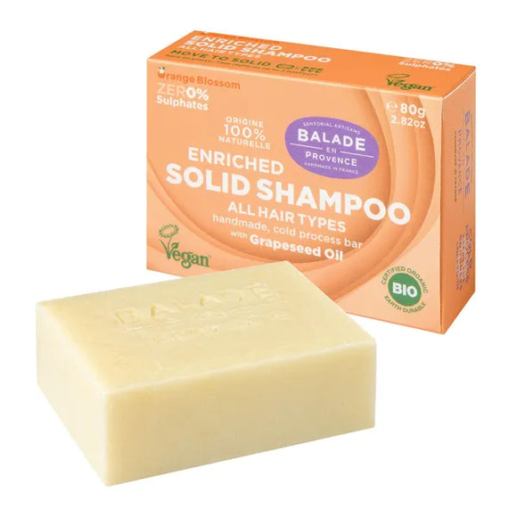 Balade en Provence Enriched solid shampoo Orange blossom 80 g