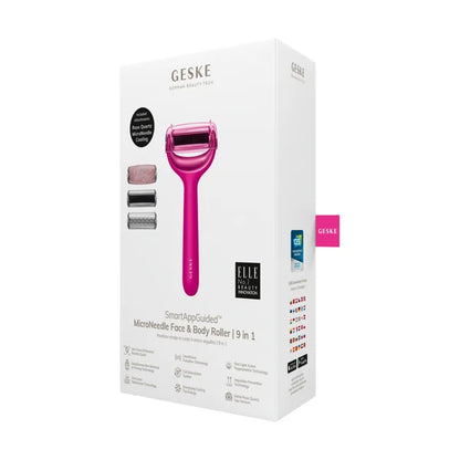 GESKE MicroNeedle Face&Body Roller 9-in-1