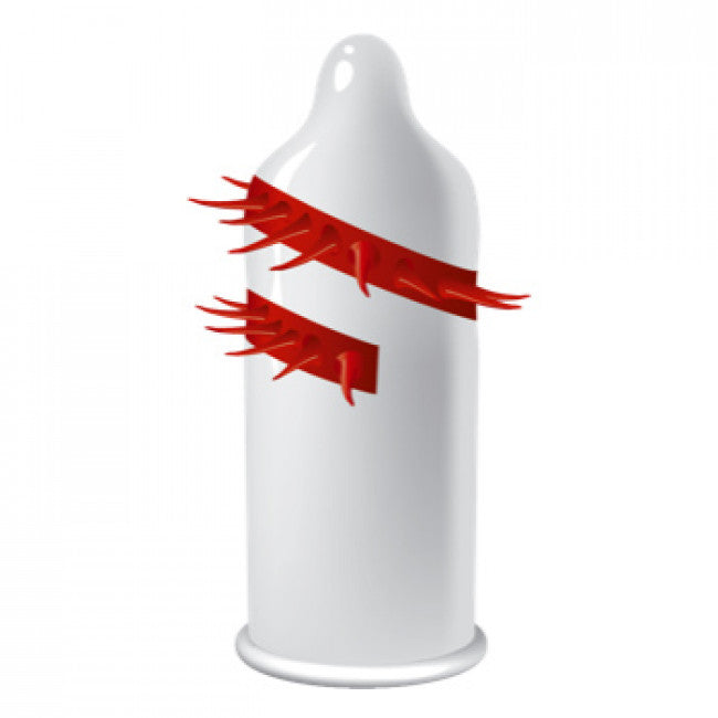 Egzo Dragon Lord Stimulating Condom 1 pc