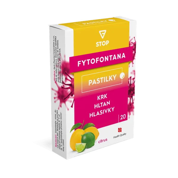 Fytofontana STOP lozenges citrus 20 pcs