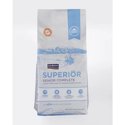 Fish4Dogs Small granules for older dogs Superior salmon with potatoes 6 kg