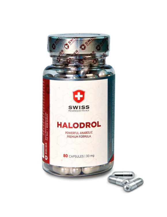 Swiss Pharmaceuticals Halodrol 80 capsules