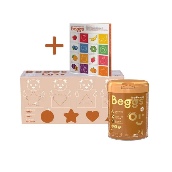 Beggs 4 Toddler Milk box 3x800 g + gift