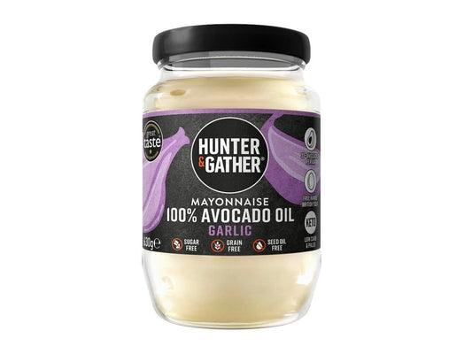 HUNTER & GATHER 100% Avocado Oil Garlic mayonnaise 630 g