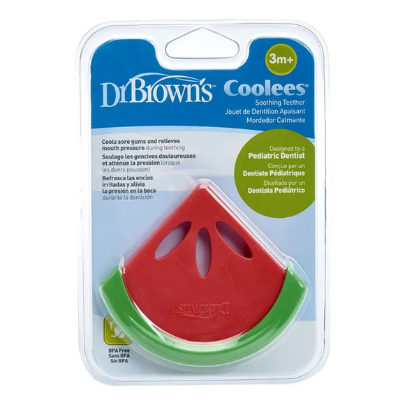 Dr.Browns Coolees soothing teether 3m+ watermelon