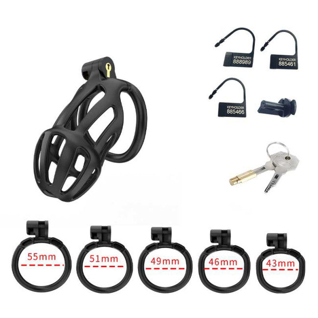 Rimba P-Cage PC02 Penis Cage Size S Black