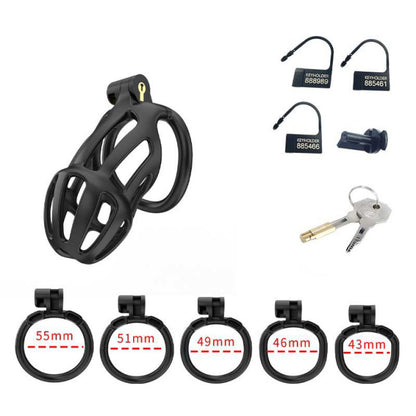 Rimba P-Cage PC02 Penis Cage Size S Black