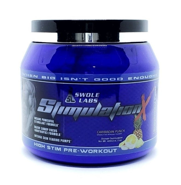 Swole Labs StimulationX Pre-workout Punch 400 g
