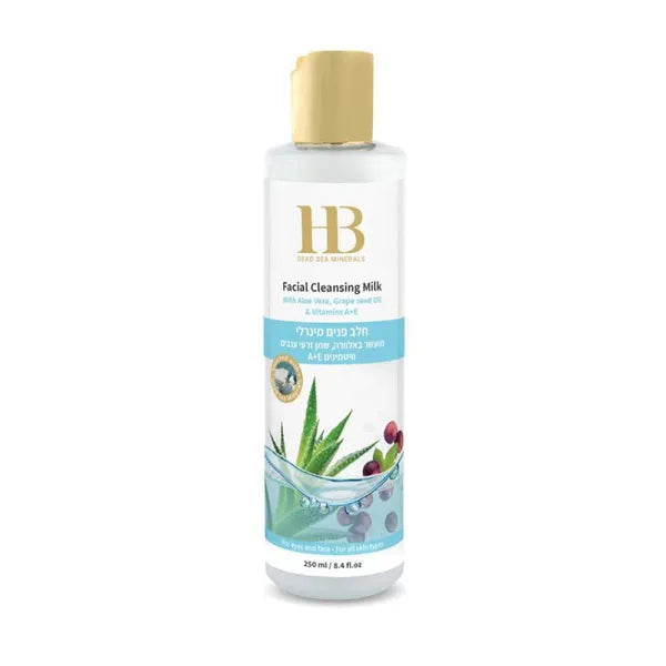 H&B Dead Sea Minerals Cleansing Milk with Aloe Vera 250 ml