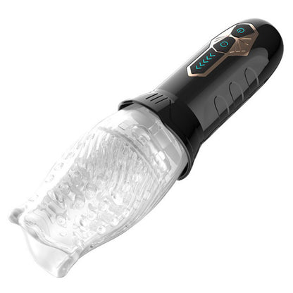 Rimba Toys Orgastobator 01 Male Masturbator Black & Transparent