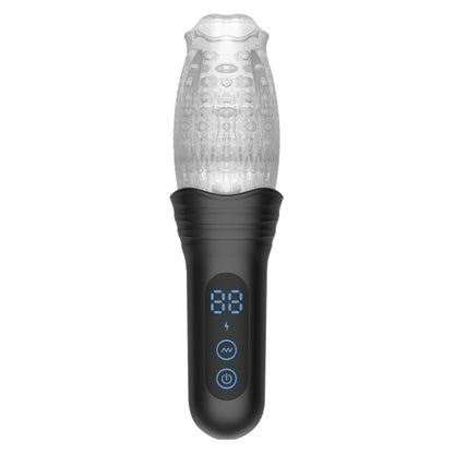 Rimba Toys Orgastobator 02 Male Masturbator Black & Transparent