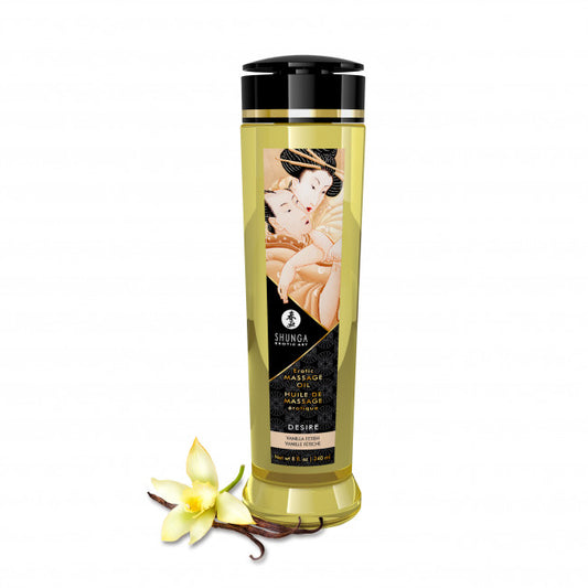 Shunga Erotic Massage Oil Desire Vanilla 240ml