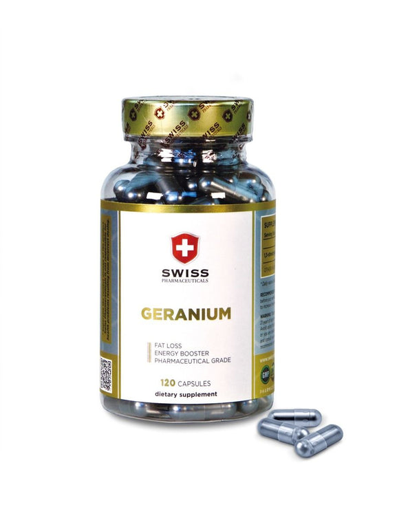 Swiss Pharmaceuticals Geranium 120 capsules