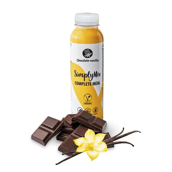 SimplyMix complete meal Ready to drink chocolate and vanilla 400 ml