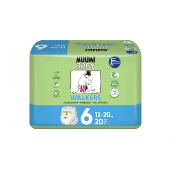 Muumi Baby Pants 6 Junior 12–20 kg 20 pcs