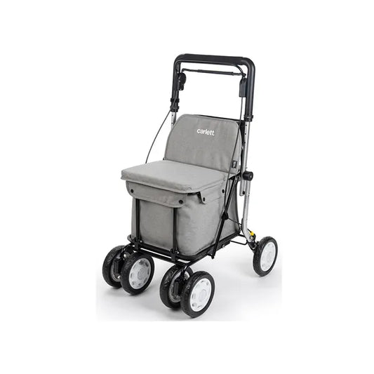 Carlett Senior Assist 29l light gray wheeled shopping bag trolley