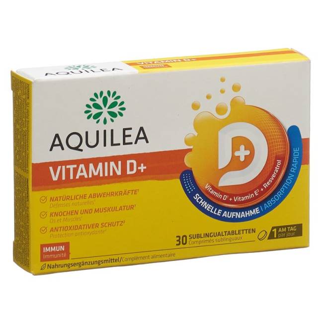 Aquilea Vitamin D+ 30 tablets