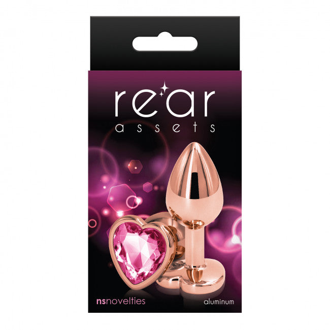 NS Novelties Rear Assets Rose Gold Heart S Pink