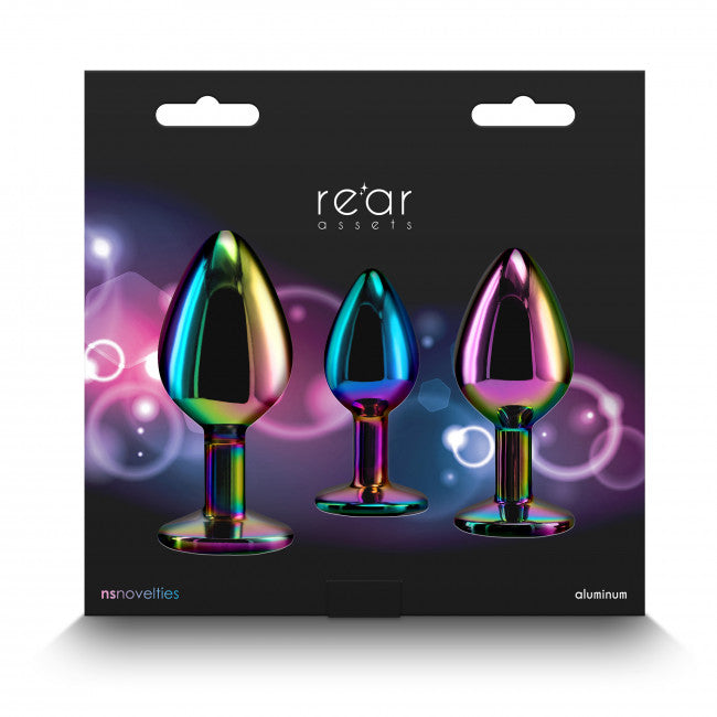 NS Novelties Rear Assets Trainer Kit Multicolor Rainbow