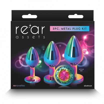 NS Novelties Rear Assets Trainer Kit Multicolor Rainbow