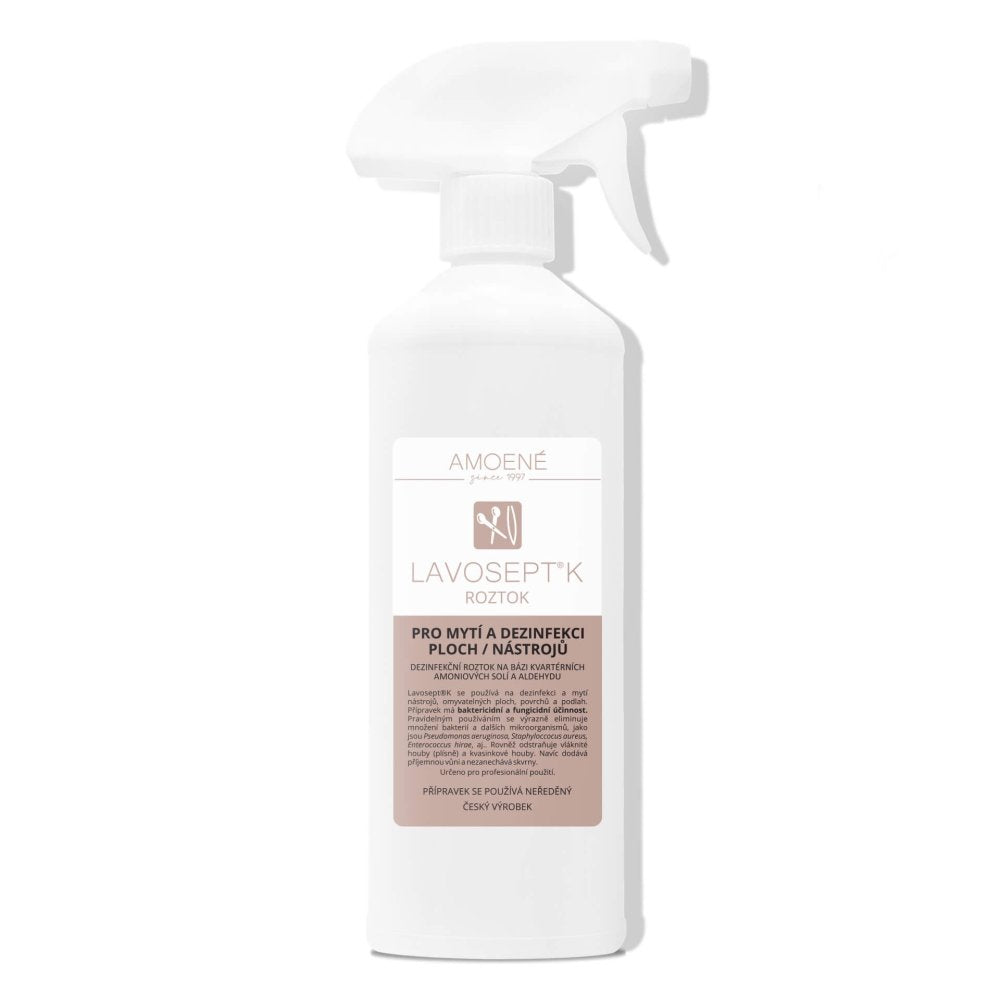 LAVOSEPT K fragrance-free tools and surfaces disinfection spray, 500 ml