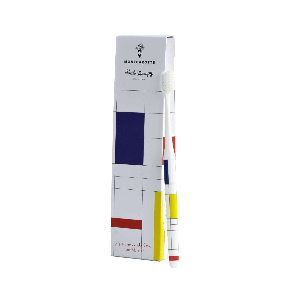 MONTCAROTTE Toothbrush Abstraction Brush Collection Mondrian