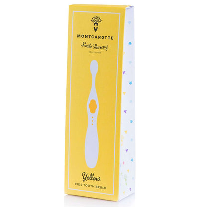 MONTCAROTTE Yellow Kids Toothbrush