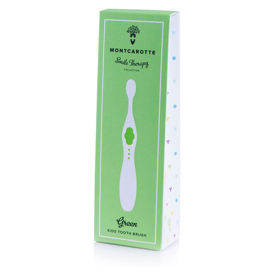 MONTCAROTTE Green Kids Toothbrush