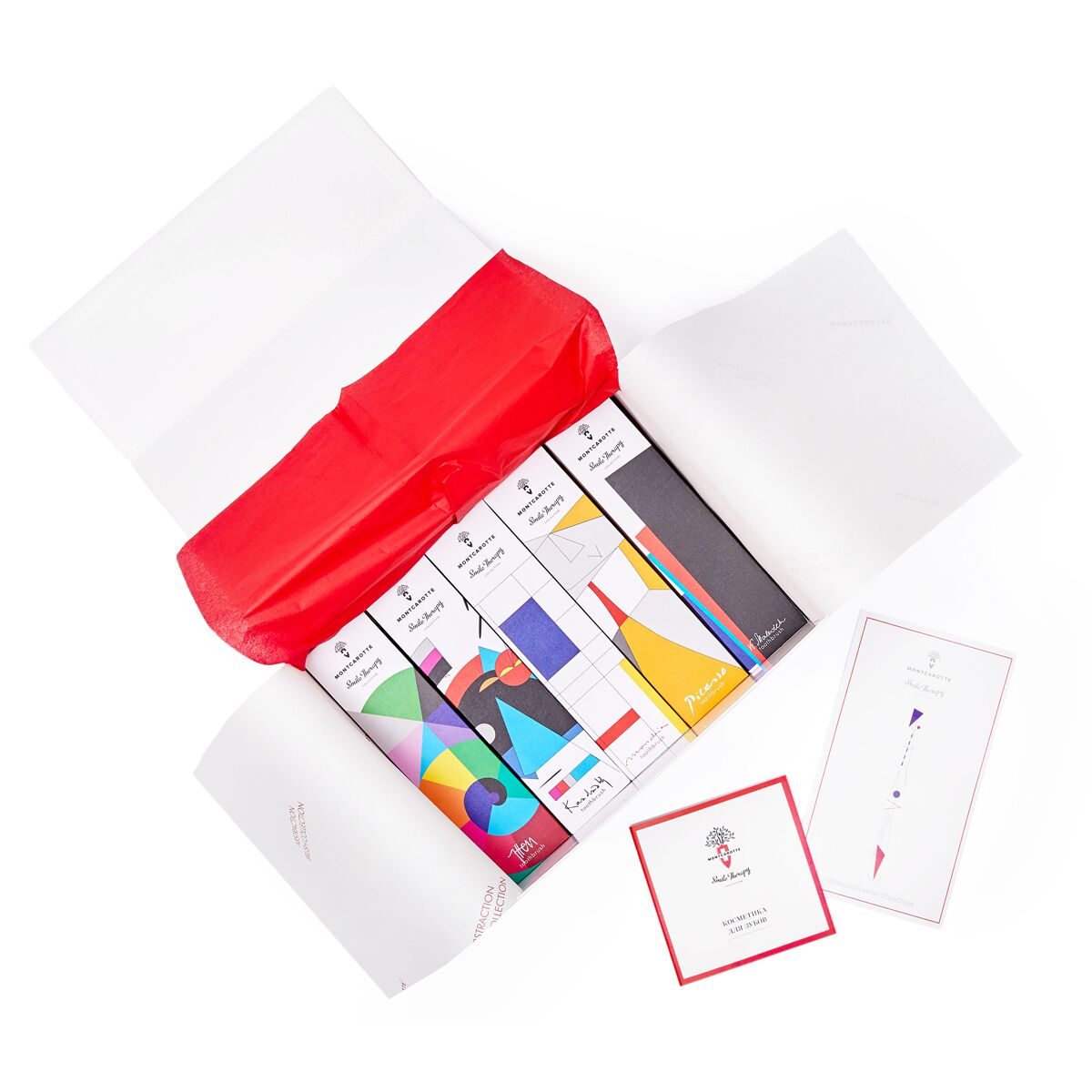 MONTCAROTTE "Abstraction" Toothbrush Collection Set