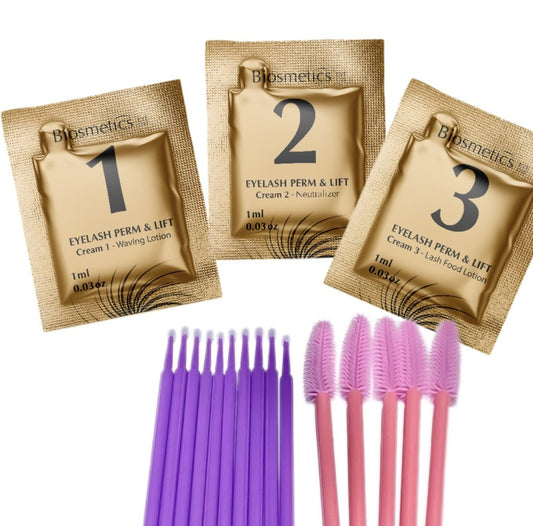 BIOSMETICS mini set for eyebrow and eyelash lamination