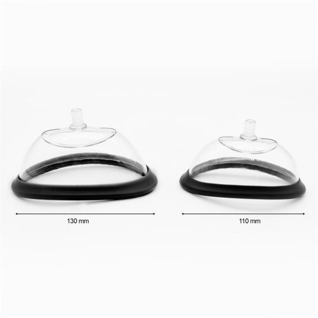 LateToBed Bumper Manual Vacuum Vagina Pump with 2 Cups