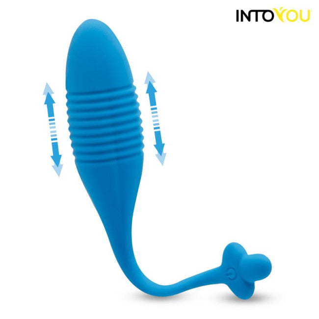 InToYou App Series Thrusting Egg with App Blue