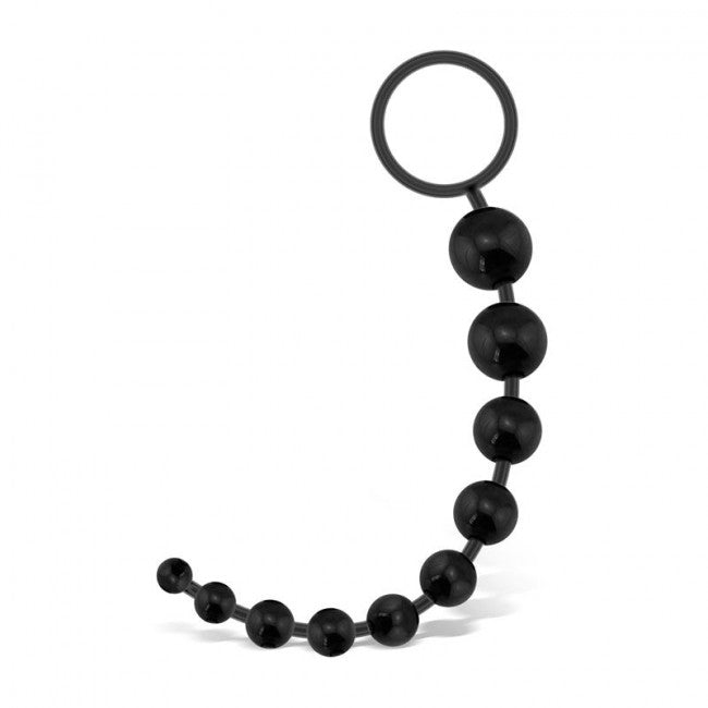 LateToBed G.Flex Bendable Thai Anal Beads Black