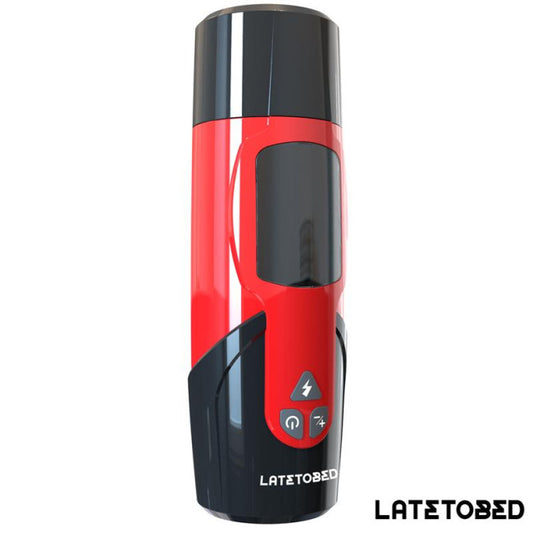 LateToBed Telio Advance Thrusting & Rotating & Moaning Masturbator with Suction Cup