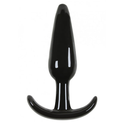 NS Novelties Jelly Rancher Smooth T-Plug Black