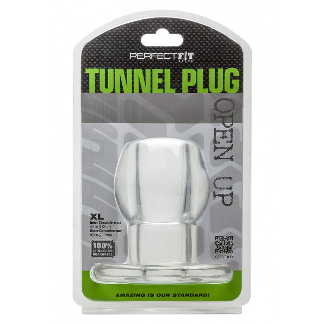 Perfect Fit Tunnel Plug XL Clear My Dr. XM Perfect Fit Tunnel Plug XL Clear My Dr. XM