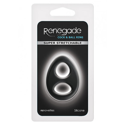NS Novelties Renagade Romeo Soft Ring Black