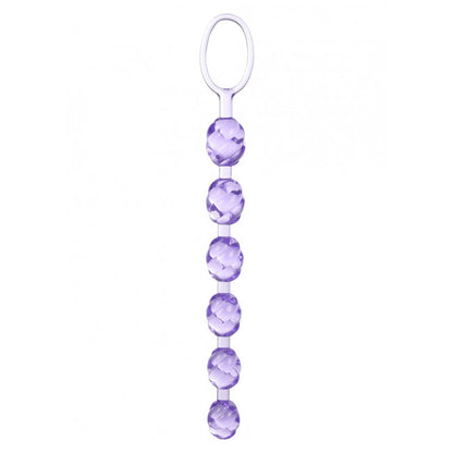 CalExotics Swirl Pleasure Beads Purple