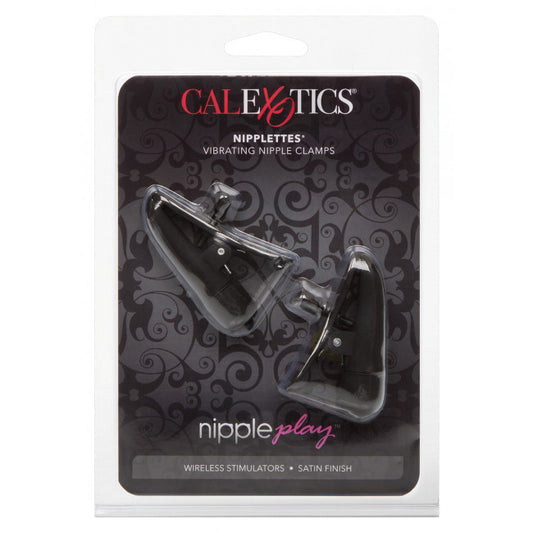 Zalo Nave Wireless Vibrating Nipple Clamps Obsidian Black My Dr. XM Zalo Nave Wireless Vibrating Nipple Clamps Obsidian Black My Dr. XM