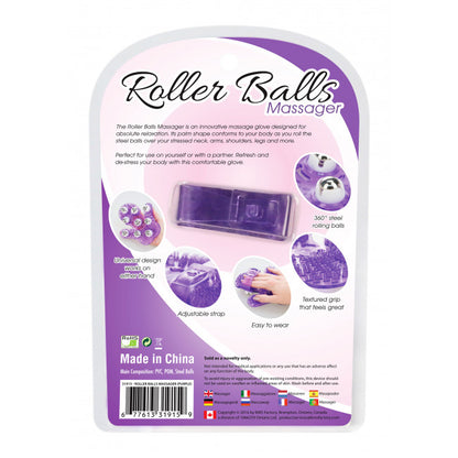 Simple & True Roller Balls Massager Purple