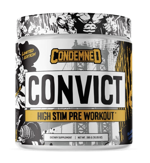 Convict USA version, strong pre-workout 285 g Kiwi