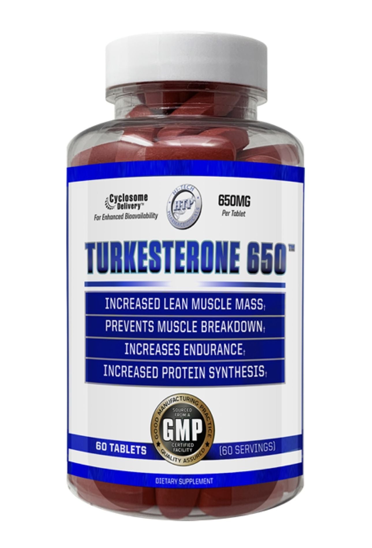 Hi-Tech Turkesterone 650, 60 caps