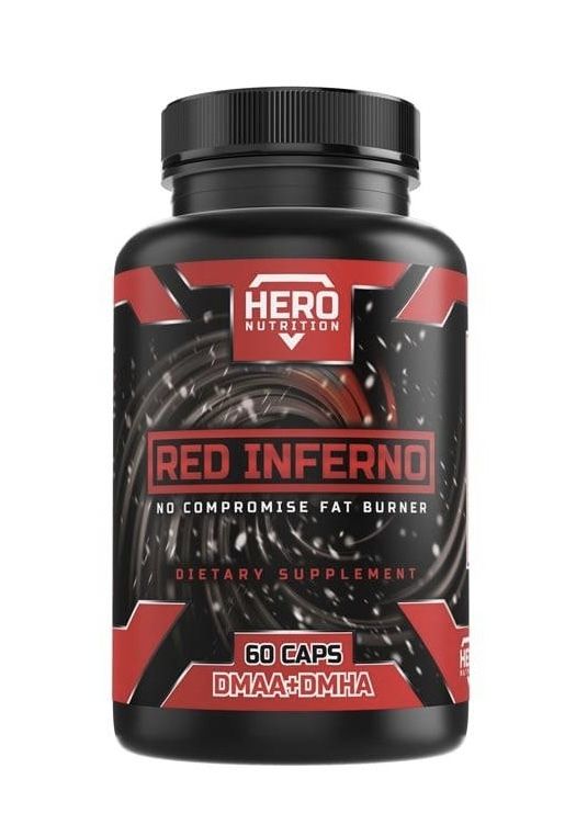 Hero Nutrition Red Inferno DMAA + DMHA 60 caps