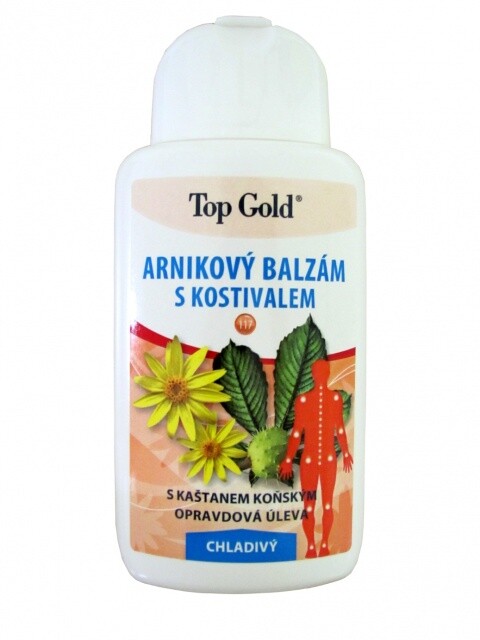 TOP GOLD Arnica balm with comfrey-cold 200 ml