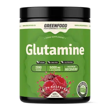 GreenFood Performance Glutamine Juicy raspberry 420 g