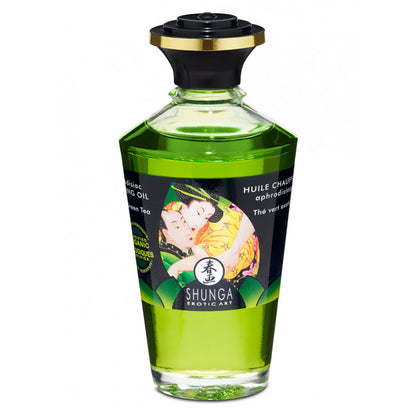 Shunga Aphrodisiac Warming Oil Exotic Green Tea 100ml