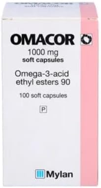 Mylan OMACOR 1000 mg - 100 Soft Capsules