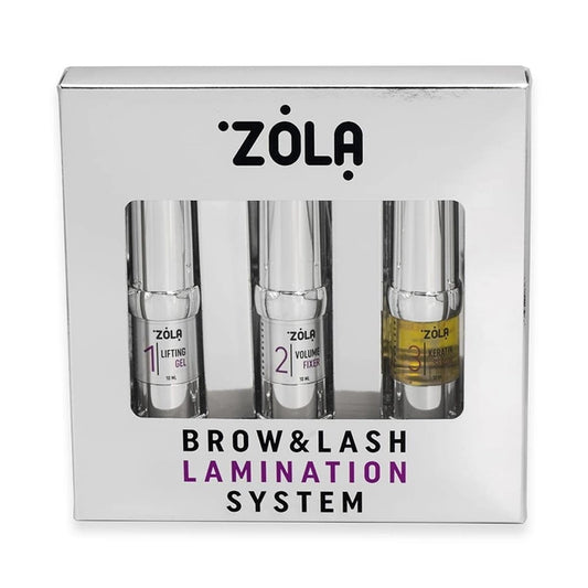 ZOLA eyelash and eyebrow lamination set - Lamination System