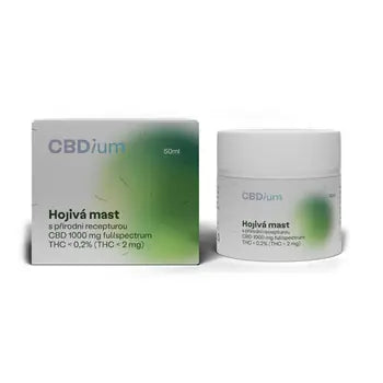 CBDium Healing Ointment 1000 full spectrum 50 ml