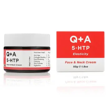 Q+A 5-HTP face and neck cream 50 g